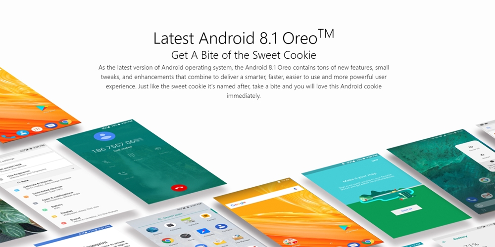 Ulefone Power 5はAndroid 8.1を採用しているので便利機能もたくさん使えます。