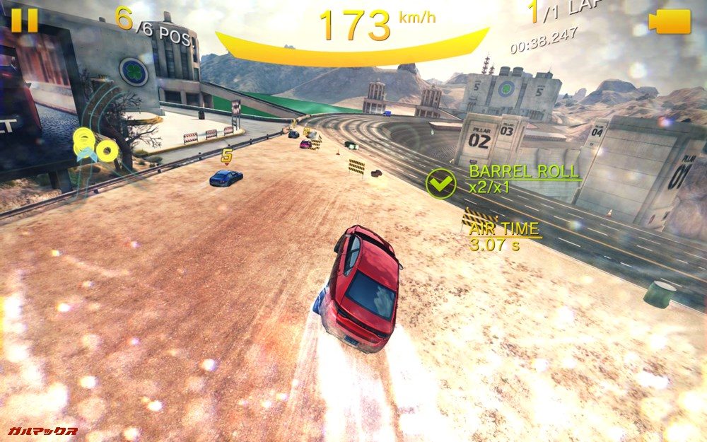 Xiaomi Mi Pad 4でのASPHALT 8はグラフィックも動作も快適でした