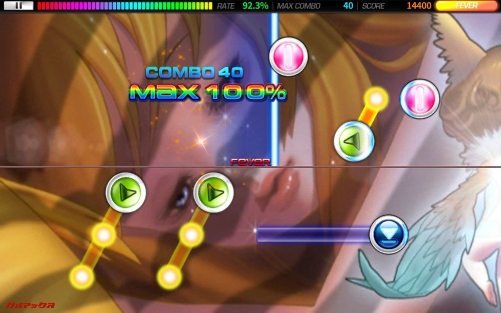 Xiaomi Mi Pad 4でのDJMAX TECHNIKA Qはグラフィックも動作も快適でした
