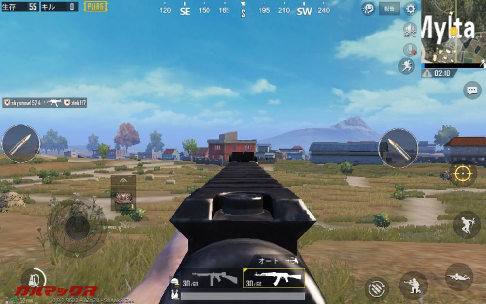 ALLDOCUBE M5SでPUBGは武器を構えるとカクつく。