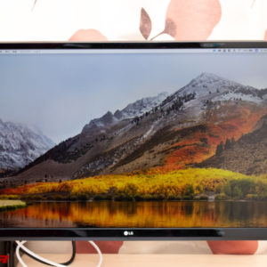 MacBook Proの外付けモニター用に4KのLG製「24UD58」を購入。ヌルサク表示するためにやったこと
