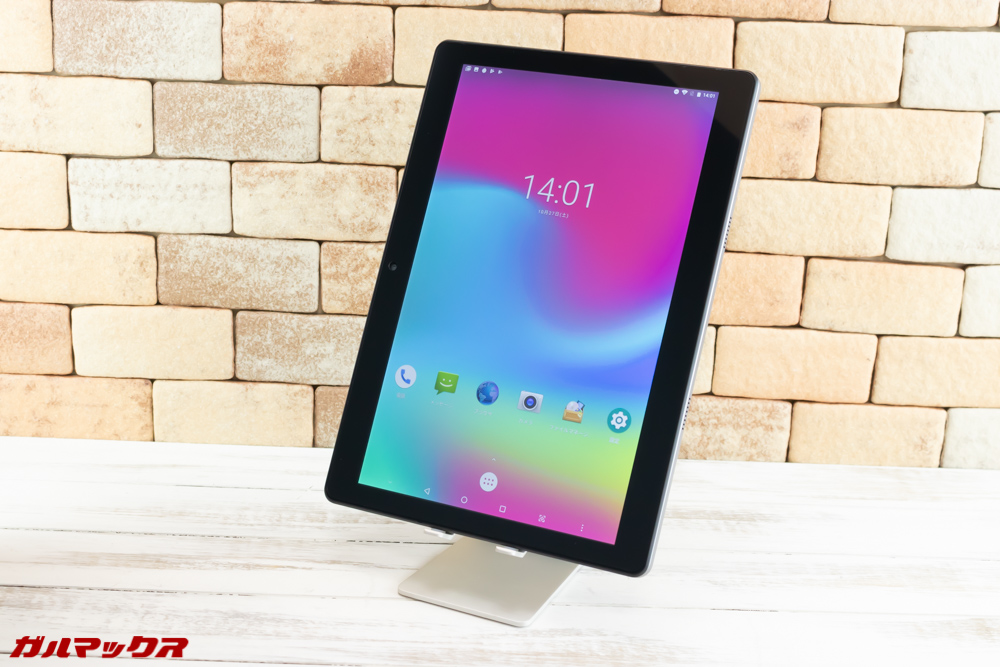 ALLDOCUBE M5Sのディスプレイは10.1型の大型ディスプレイ！