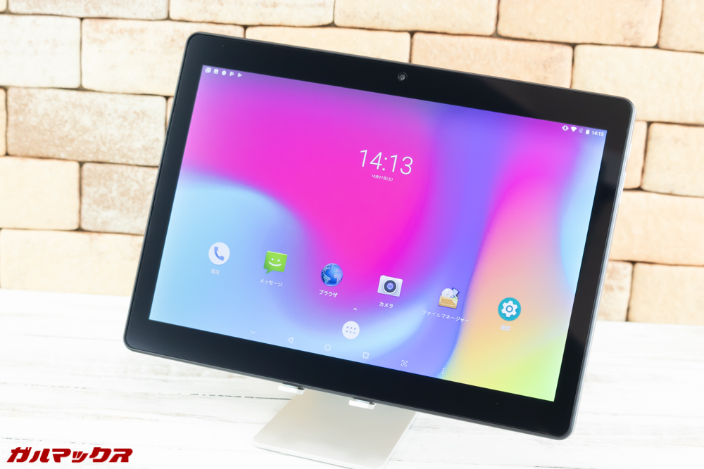 ALLDOCUBE M5Sは安価ながら1920×1200のパネルを搭載しているので美しい。