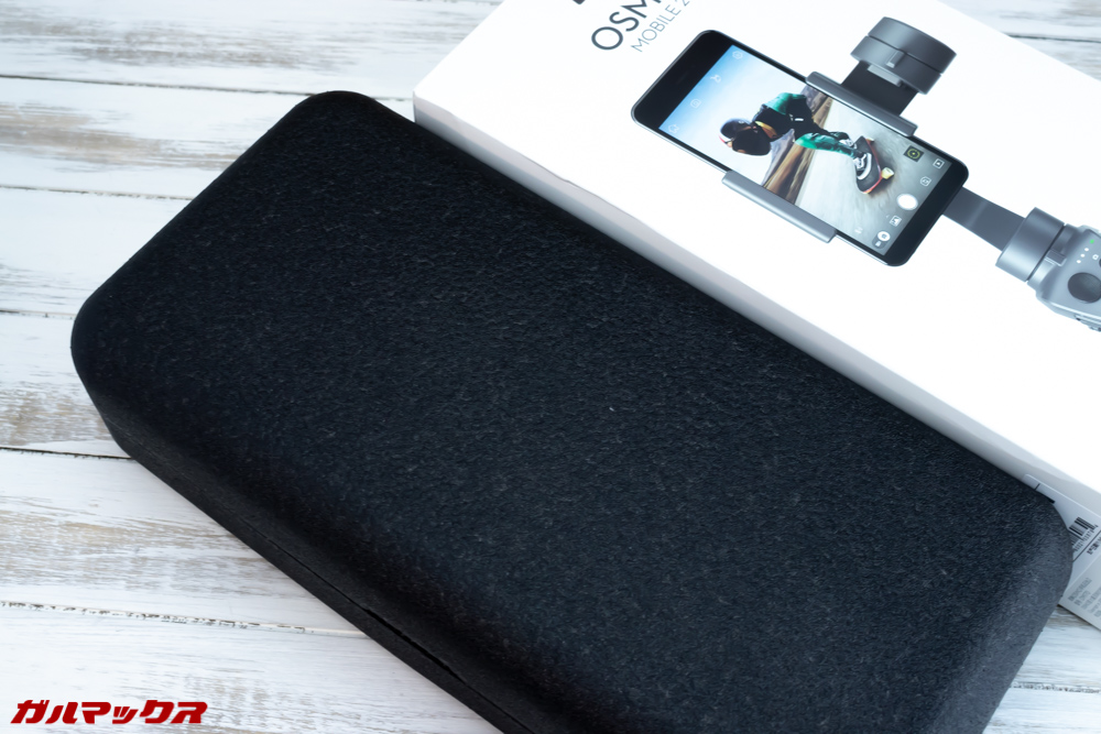 OSMO MOBILE 2のケースは簡易的だけど付属