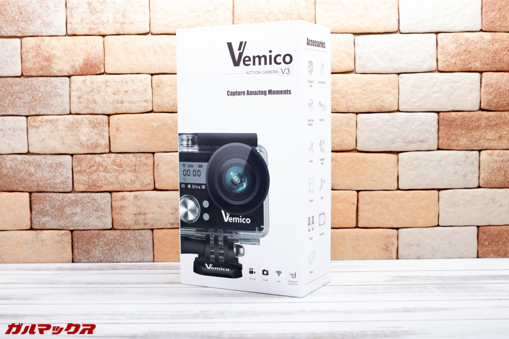 Vemico V3は美しい化粧箱に入って届きました!