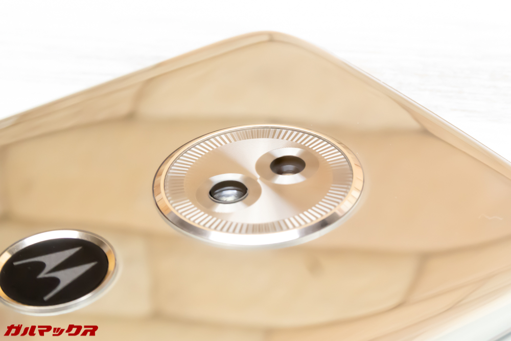 moto g6 PLAYは背面にシングルカメラを搭載