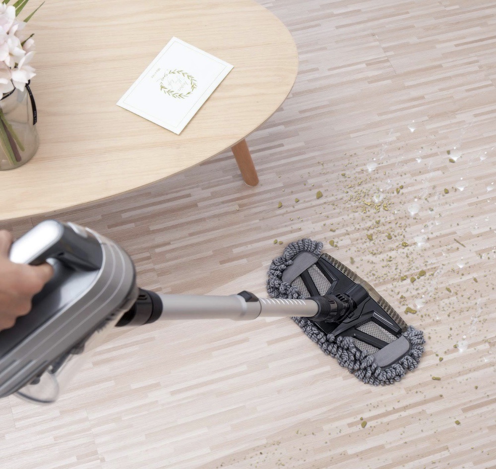 MooSooコード式モップ付きクリーナー