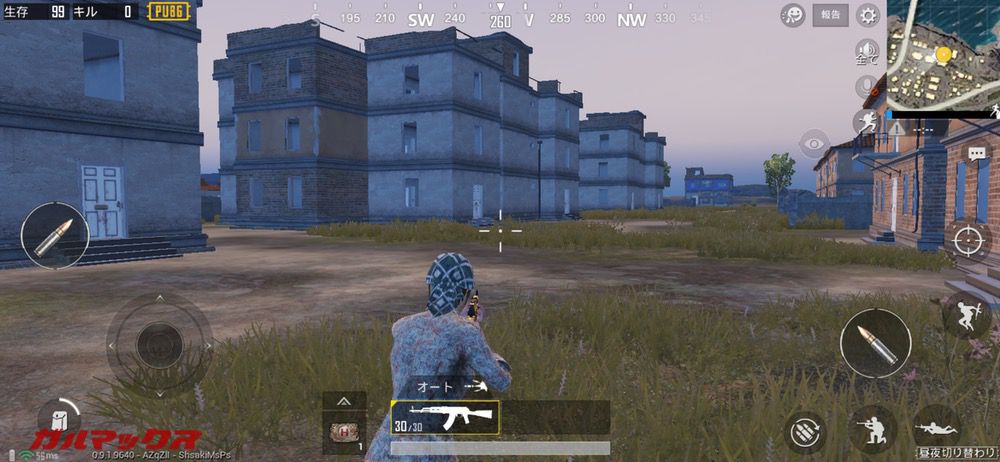 OPPO Find XでPUBGは快適に遊べました。