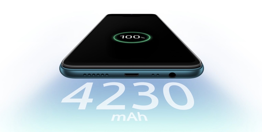 OPPO AX7は4230mAhの大容量バッテリーを搭載。