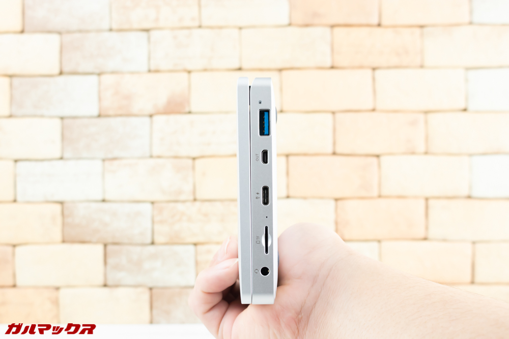 One Mix 2Sの厚みは17mm