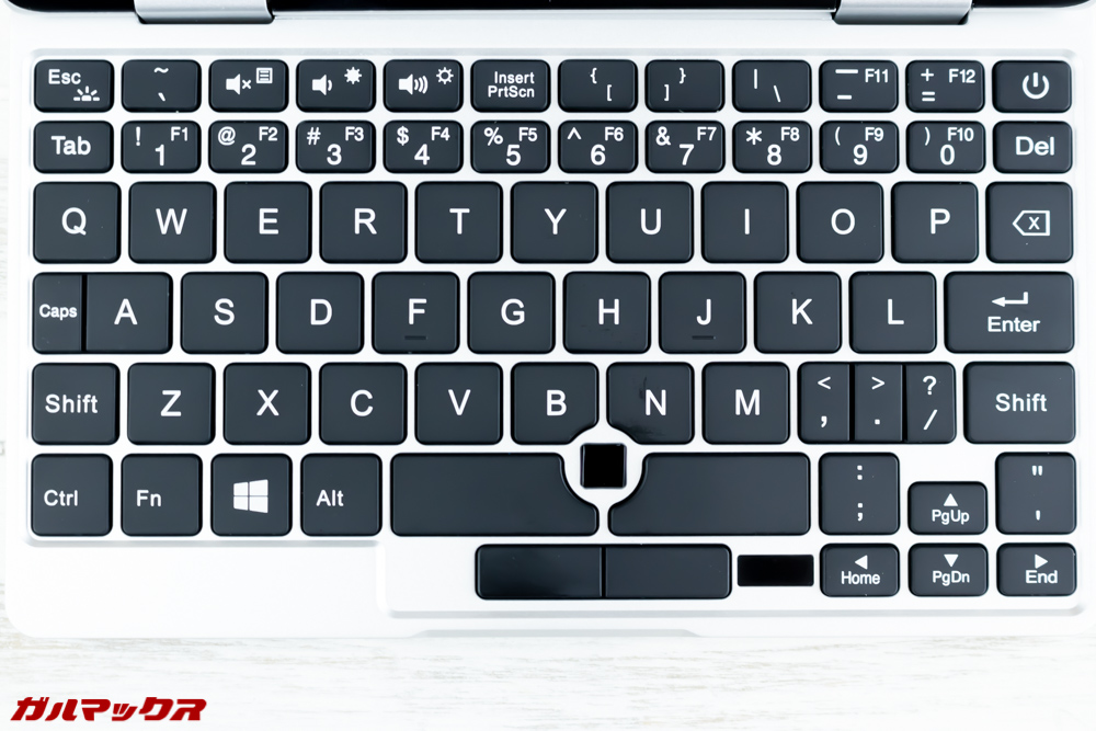 One Mix 2SのキーボードはＵＳ配列