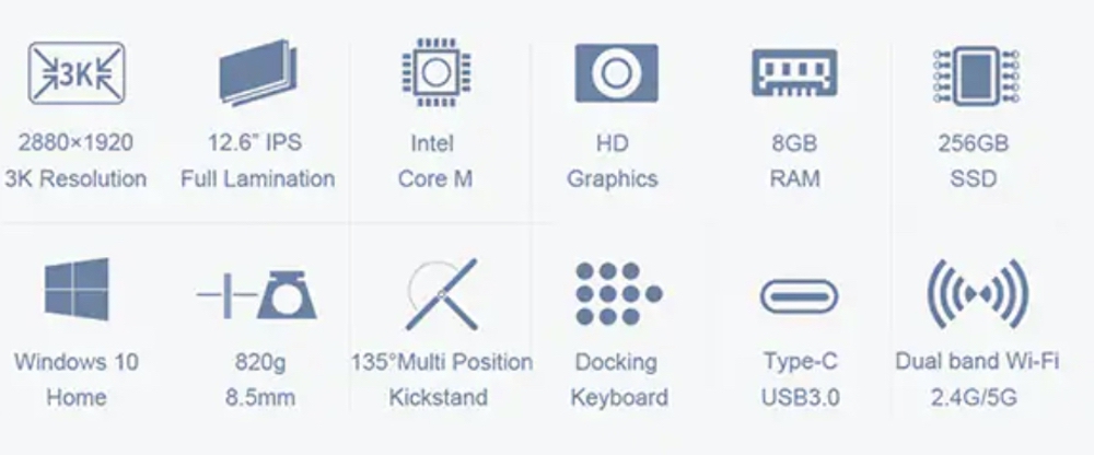 Teclast X6 Proのスペック