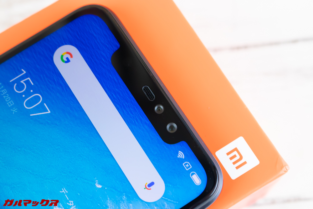Xiaomi Redmi Note 6 Proはフロントカメラにもデュアルカメラを搭載。
