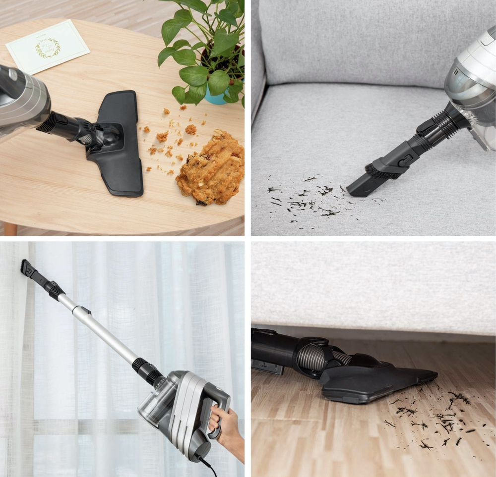 MooSooコード式モップ付きクリーナー