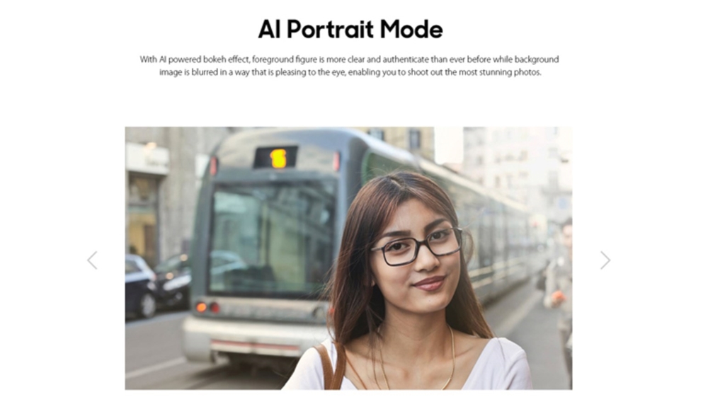 LEAGOO S10はAIポートレート撮影モードに対応しており、美しいポートレート撮影が楽しめます。