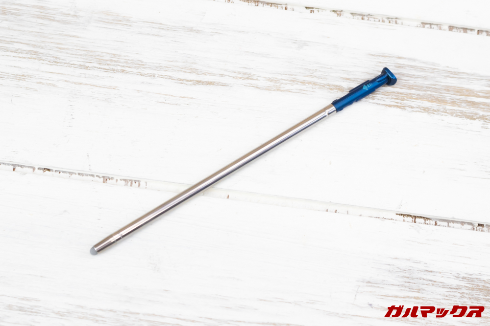 LG Q Stylusのペンは細いけどメモ書きくらいなら問題なし。