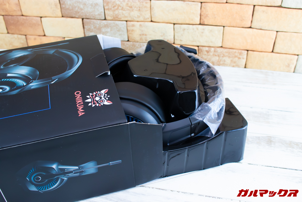 ONIKUMA K6の梱包は丁寧でした。