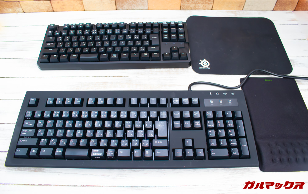 オウルテックの青軸メカニカルキーボード（OWL-KB92BLJP）