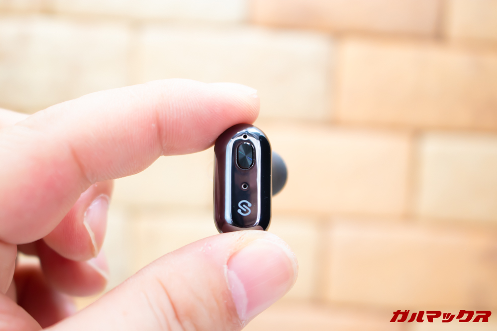 SoundPEAT Truengineはマイクを搭載しているので通話もOKです。