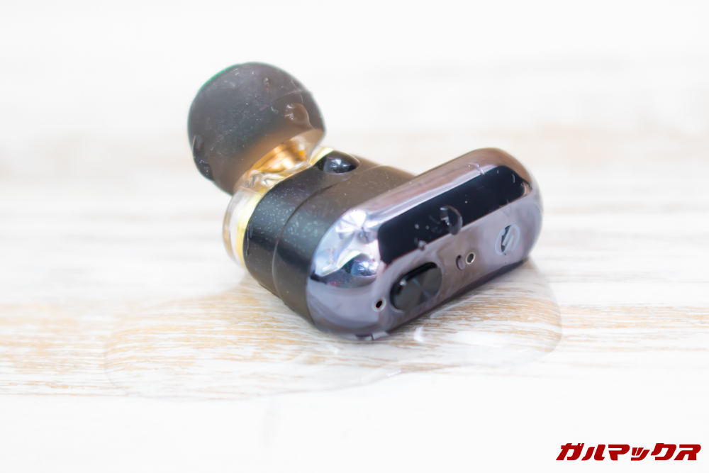 SoundPEAT Truengineは防水仕様なので利用シーンも選びません。