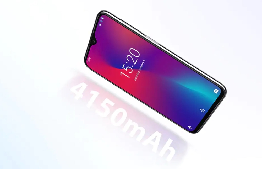 UMIDIGI One Maxは大容量な4150mAhバッテリーを搭載。