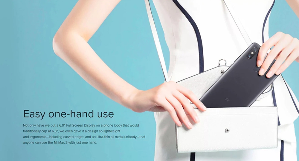 Xiaomi Mi Max 3の筐体サイズは非常に大きいので購入前にサイズ感をチェックしたほうが良さげです。