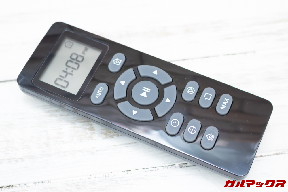 amarey A800のスケジュール設定はリモコンから可能です。