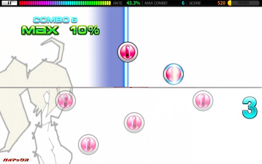 タップ位置にズレが生じ、快適にプレイできませんでした