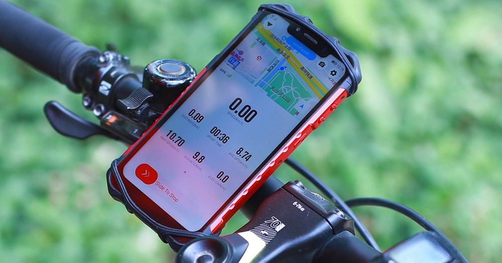 Ulefone Armor 6は防水防塵性能を有しているのでバイクやロードバイクのナビゲーションとしても活用可能です。