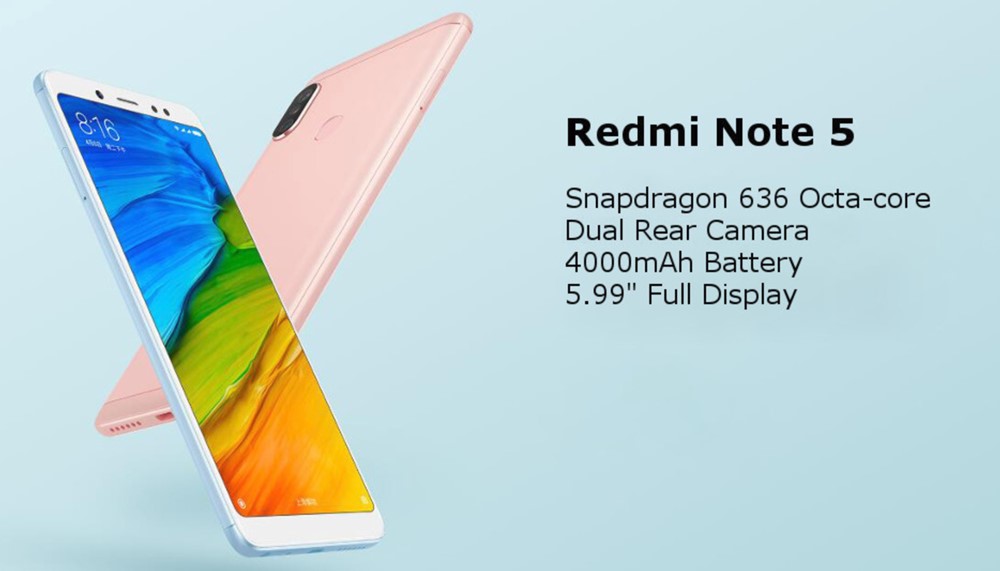 Xiaomi Redmi Note 5/メモリ3GB版