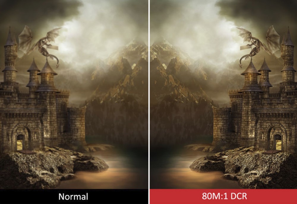 VX3211-4K-MHD-7は圧倒的なコントラスト比