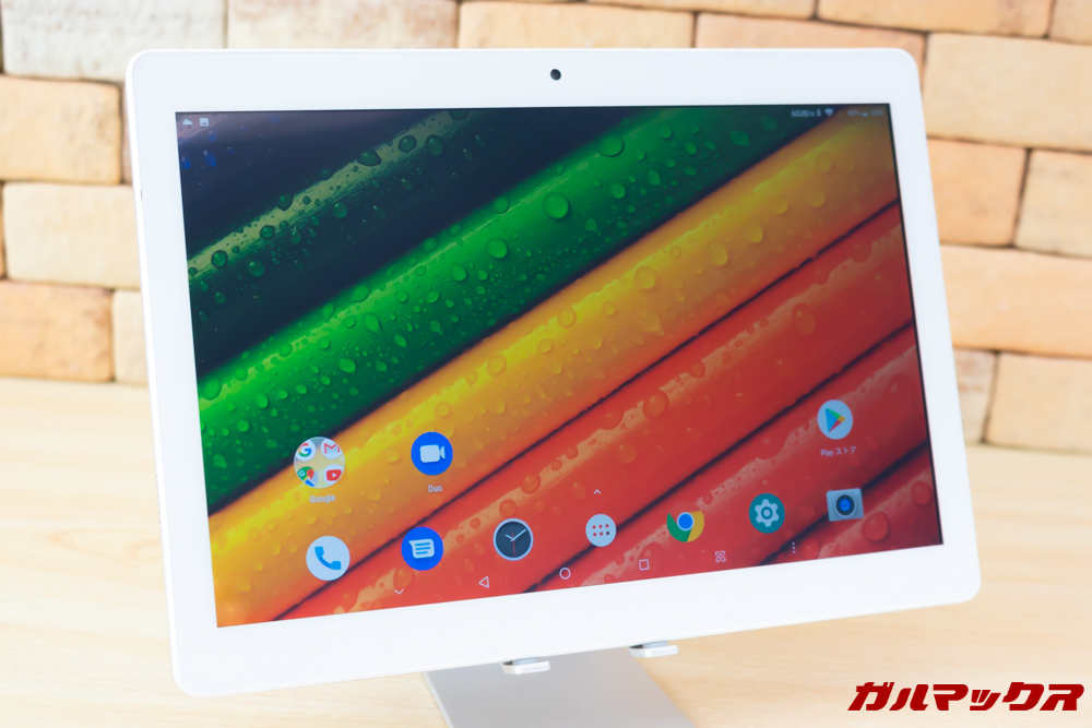 ALLDOCUBE M5Xは10.1型の大画面ディスプレイを搭載。