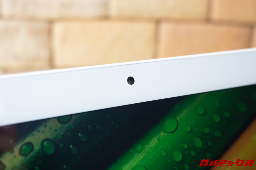 ALLDOCUBE M5Xはインカメラも搭載しています。