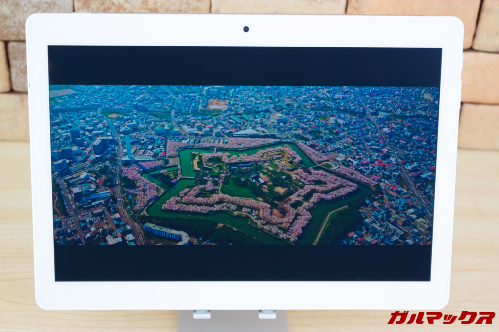 ALLDOCUBE M5Xは高解像度パネルを搭載しているので高解像度映像も楽しめます。