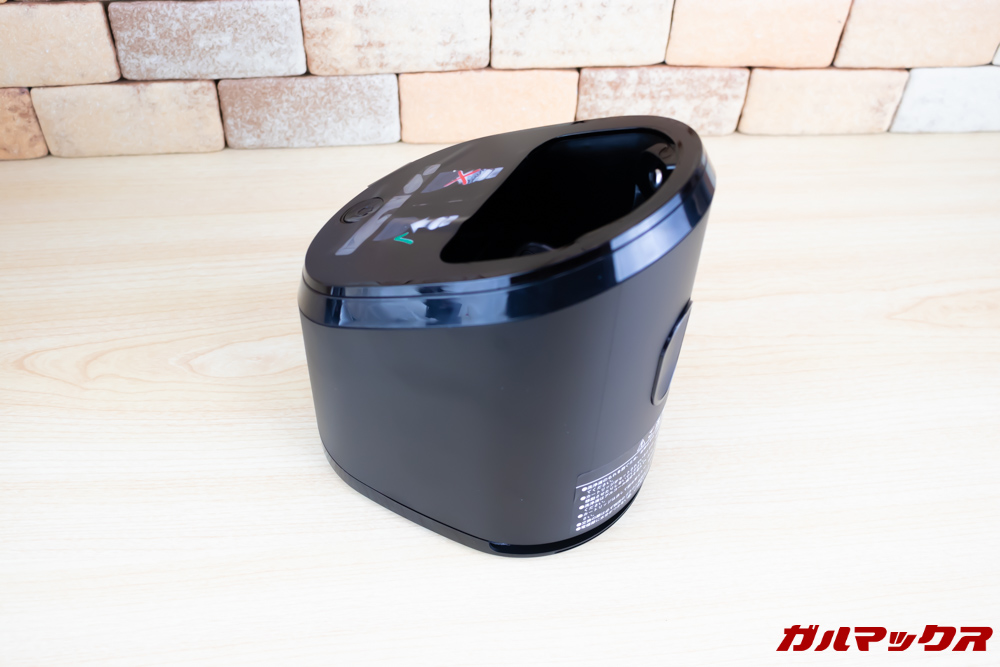 後はBRAUN Series 9（9250cc-P）の洗浄器の蓋を下げるとセッティング完了。