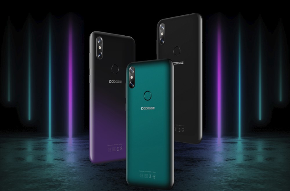 DOOGEE Y8は3種類のカラーを選べます。