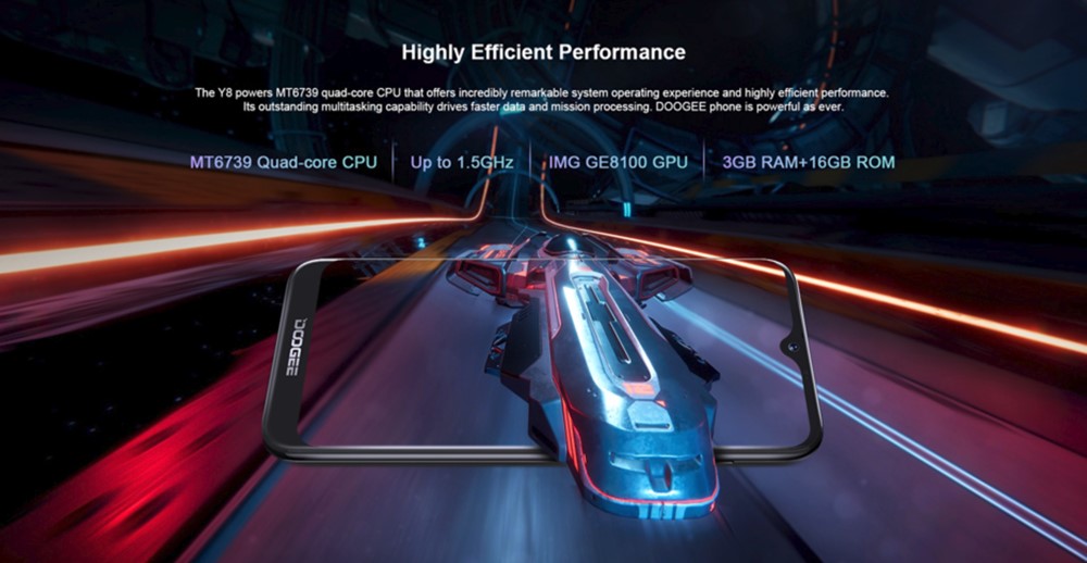 DOOGEE Y8の性能をチェック