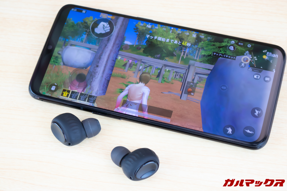 Fozento FT16はAAC接続だと音の遅延が気にならない程度になるので快適。