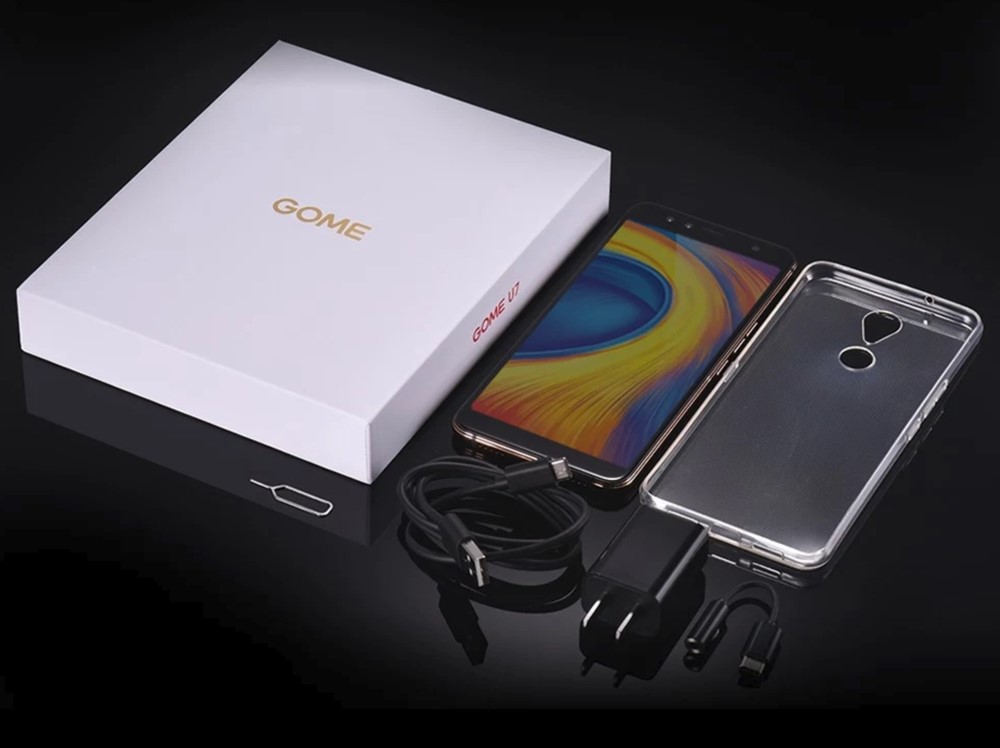 GOME U7は保護ケースが付属しています。