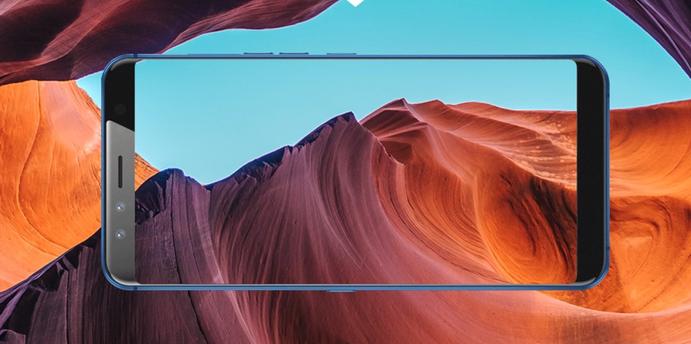 GOME U7は5.99型のディスプレイを搭載。