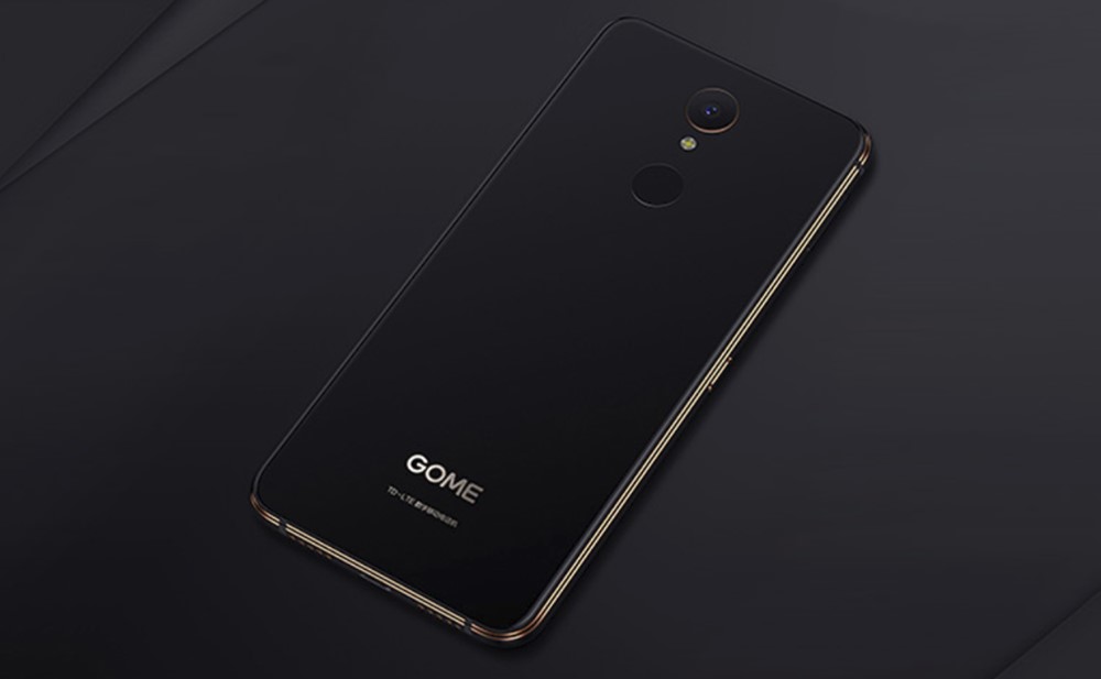 GOME U7は本体背面に指紋認証も搭載しています。