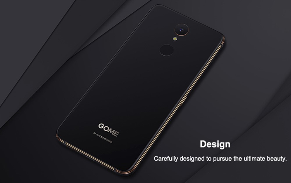 GOME U7はデザイン性にもこだわったスマートフォン。