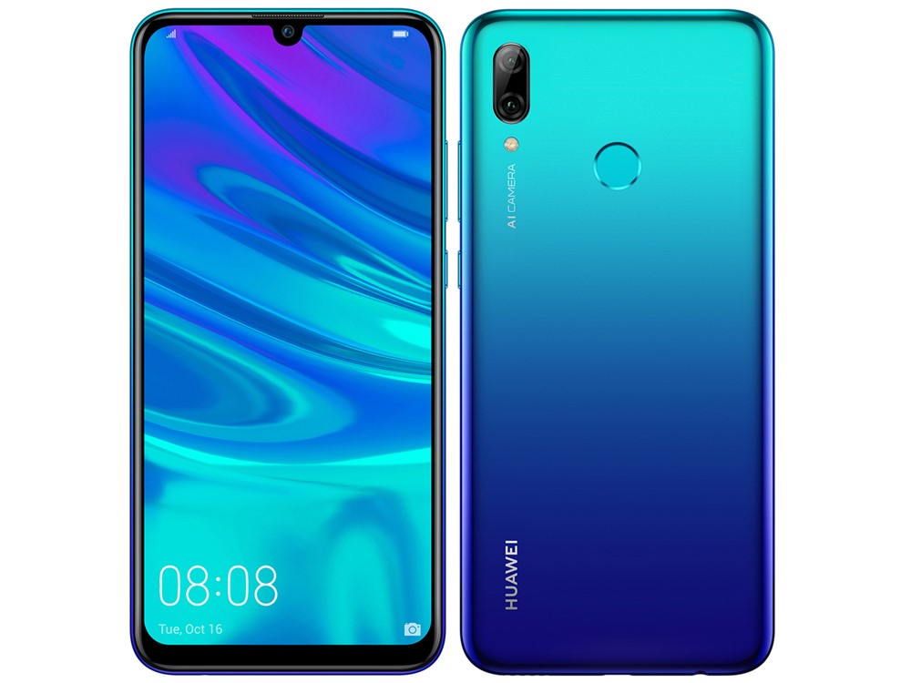 HUAWEI nova lite 3のオーロラブルー