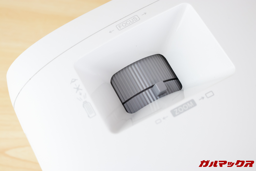 PX727-4Kにはピンとリングとズームリングが備わっています。