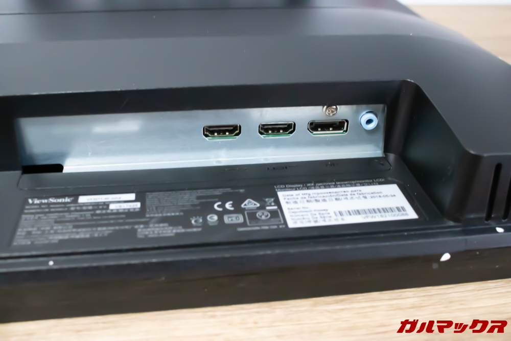 VX3211-4K-MHD-7の入力端子は必要十分