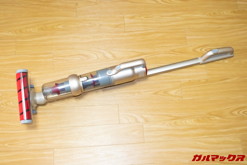 カチャッとはめ込むだけでロックされるので楽ちん。