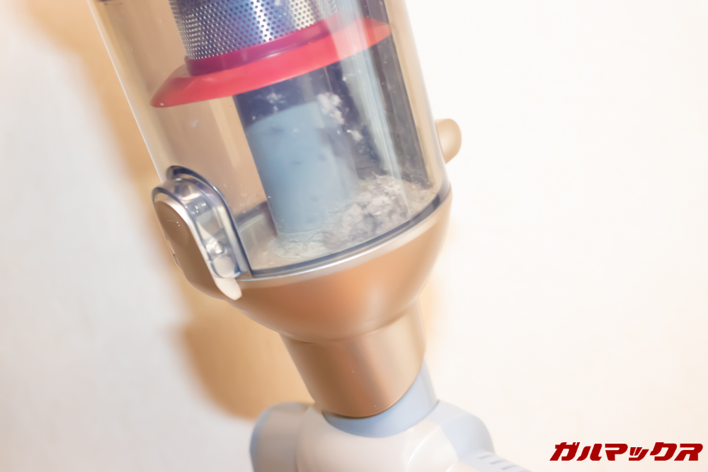 少し掃除しただけでゴミがめちゃくちゃ取れました。