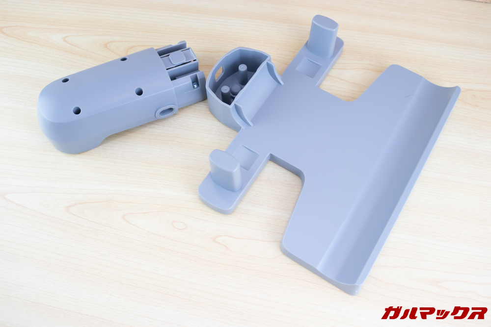 Xiaomi JV71 Vacuum Cleanerの充電台はセパレートタイプ。