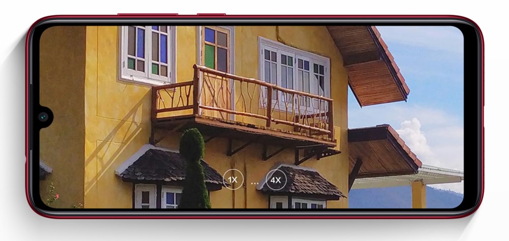 Xiaomi Redmi Note 7は高画素カメラを搭載しているのでズーム時も精細さを維持しながらズームが可能です。