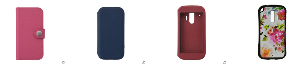 らくらくスマートフォン me F-01Lの専用ケースも沢山販売しています。